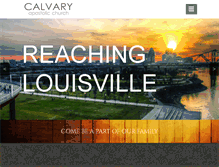 Tablet Screenshot of caclouisville.org